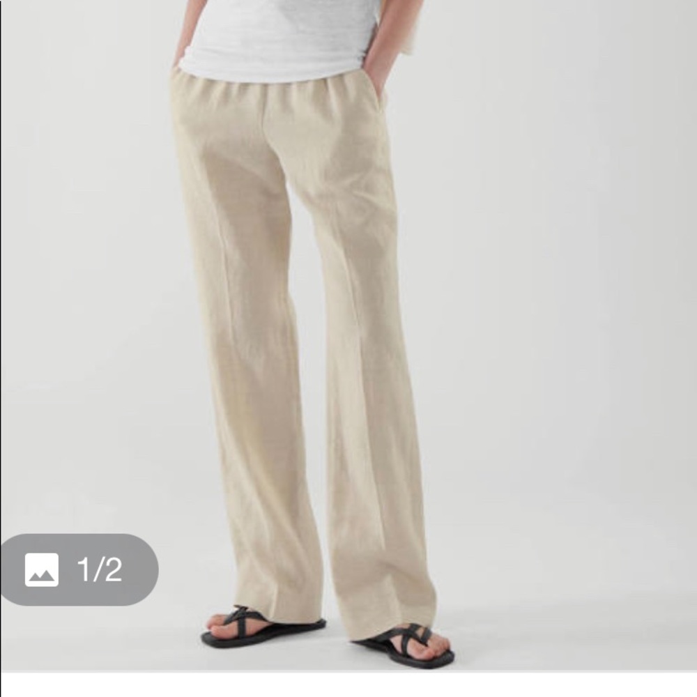COS LINEN PANTS